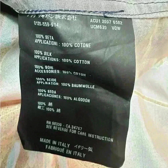 Prada Floral Silk /  Cotton Button-Down Shirt - Picture 7 of 12